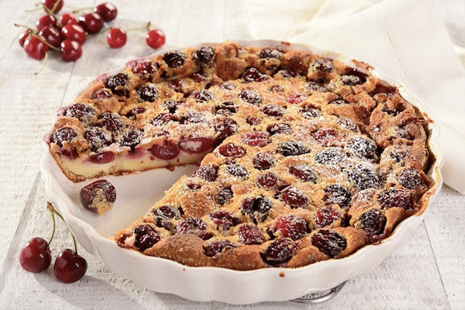 Recette Clafoutis Aux Cerises OnCuisine fr