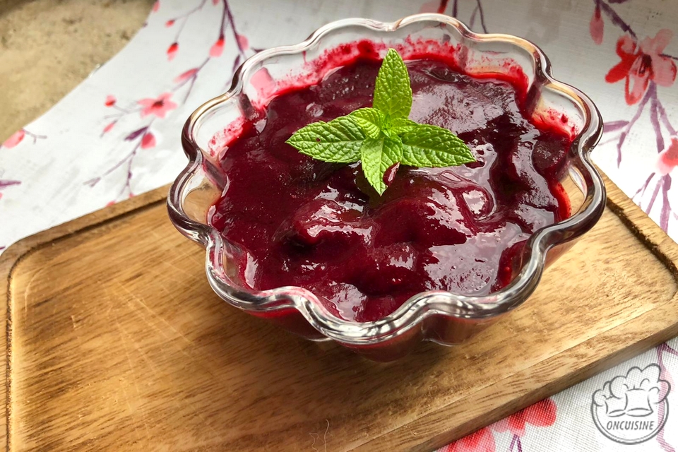Coulis fruits rouges (express & healthy)