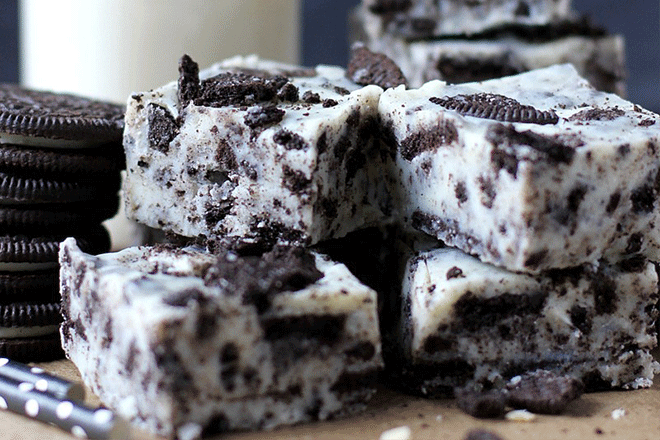 Fudge Chocolat Blanc Oréos