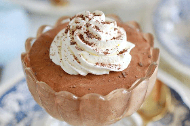 Mousse au chocolat de papa