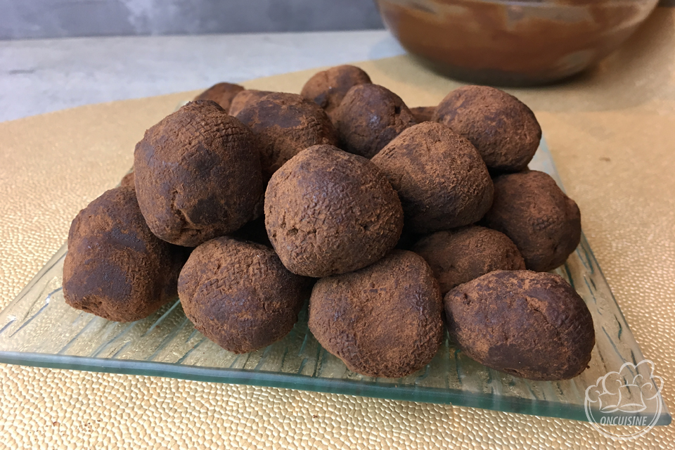 Truffes au chocolat maison